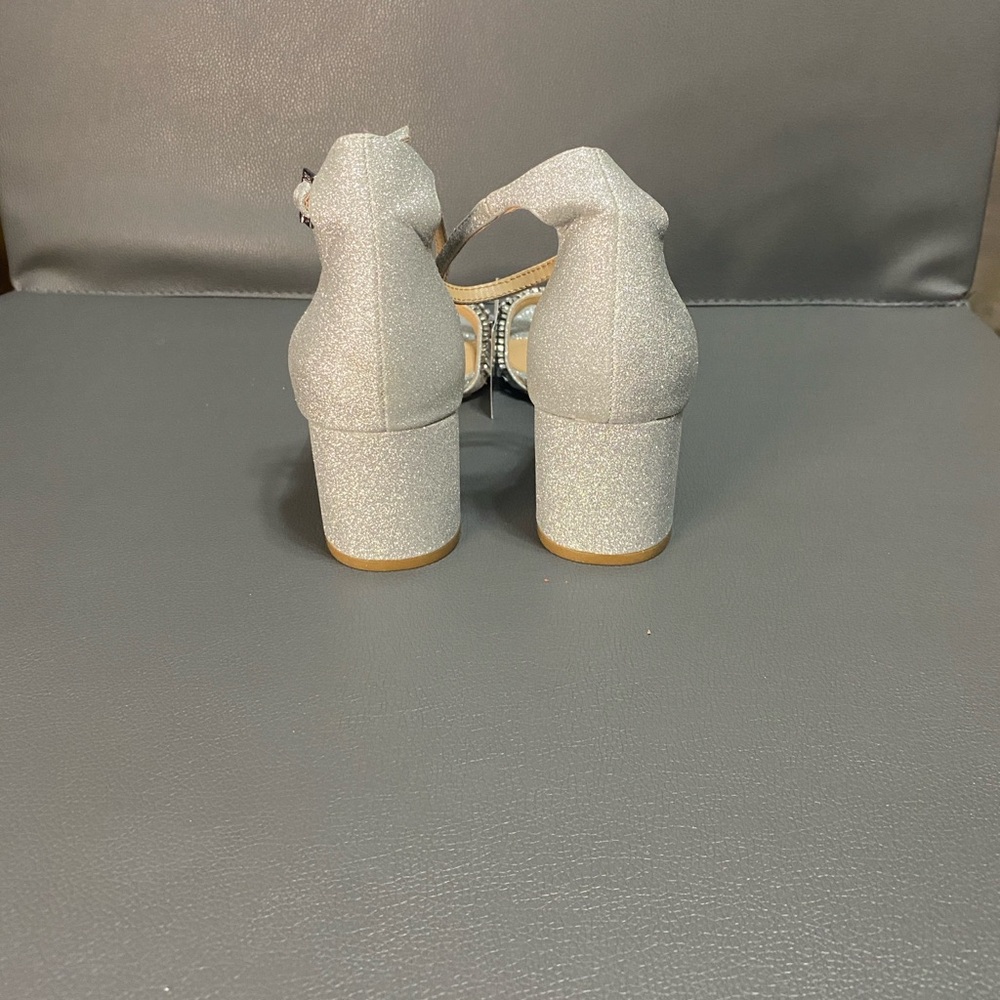 NWT JEWEL BADGLEY MISCHKA JEWEL BLOCK HEELS - Picture 5 of 5